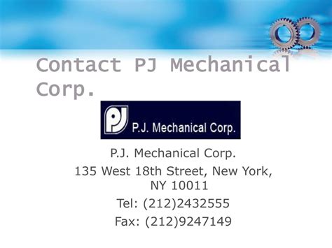 pj mechanical corp new york